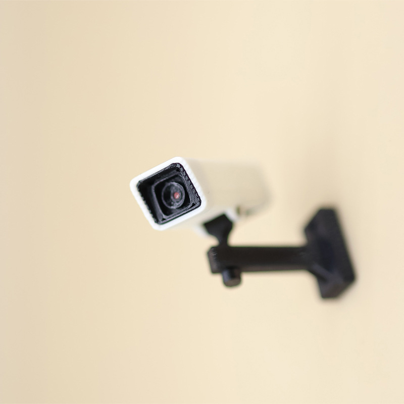 Home Security Cameras - 핫세일 1/12 스케일 미니어처 감시 카메라,