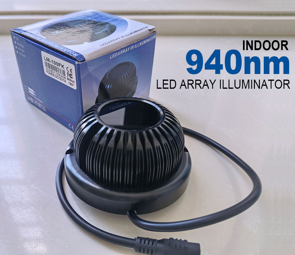 Home Security Lights - 새로운 실내용 블랙 무선 IR 조명기