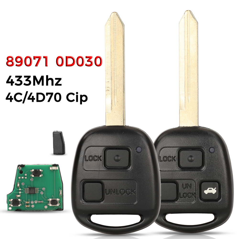 Keypad Alarm Panel - Jingyuqin 89071-0D030 Toyota Yaris Avensis Corolla