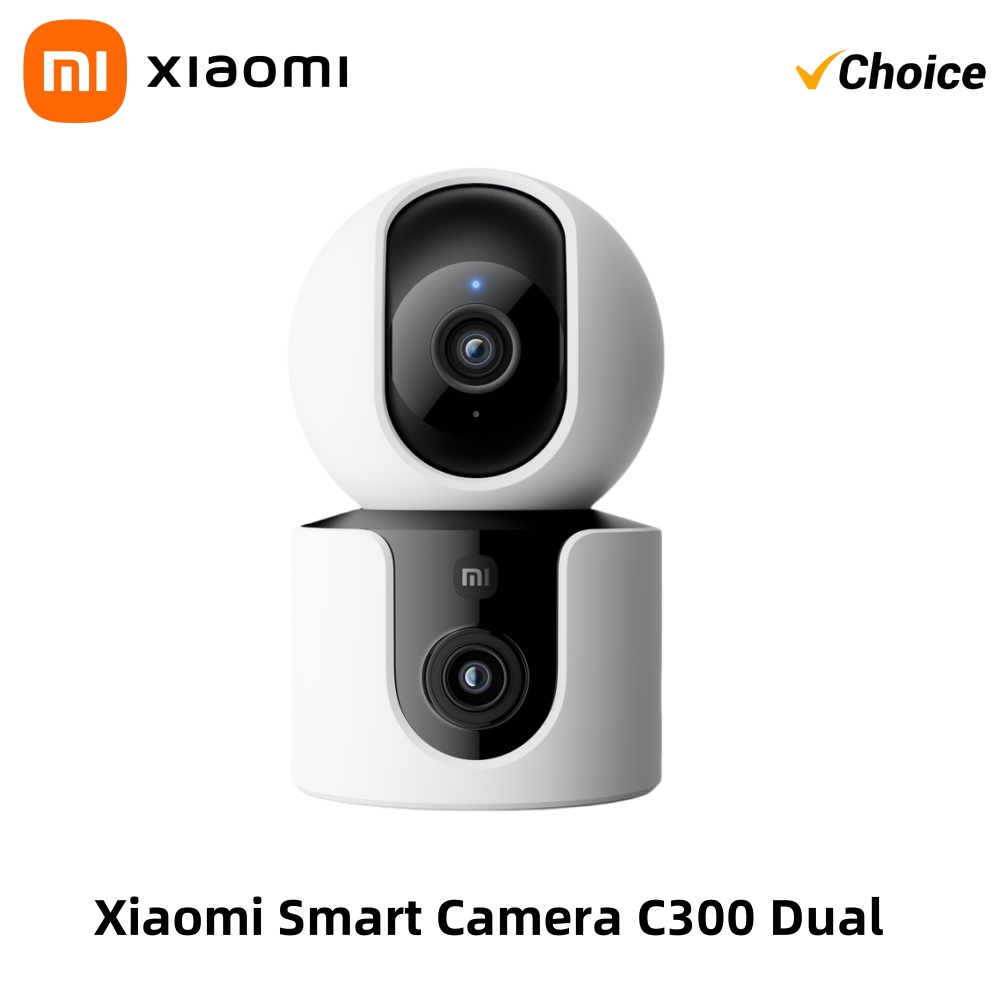 Xiaomi C300 스마트 카메라 듀얼 렌즈 PTZ  - Home Security Camera Xiaomi 리뷰 및 가격