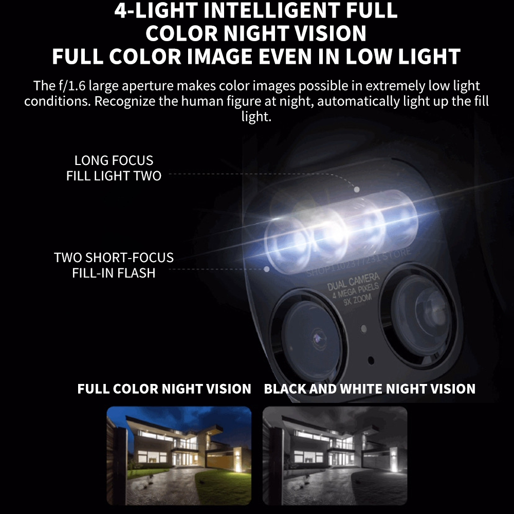 샤오미 CW700S 야외 카메라 2.5K 9배줌 IP6 - Home Security Camera Xiaomi 리뷰 및 가격