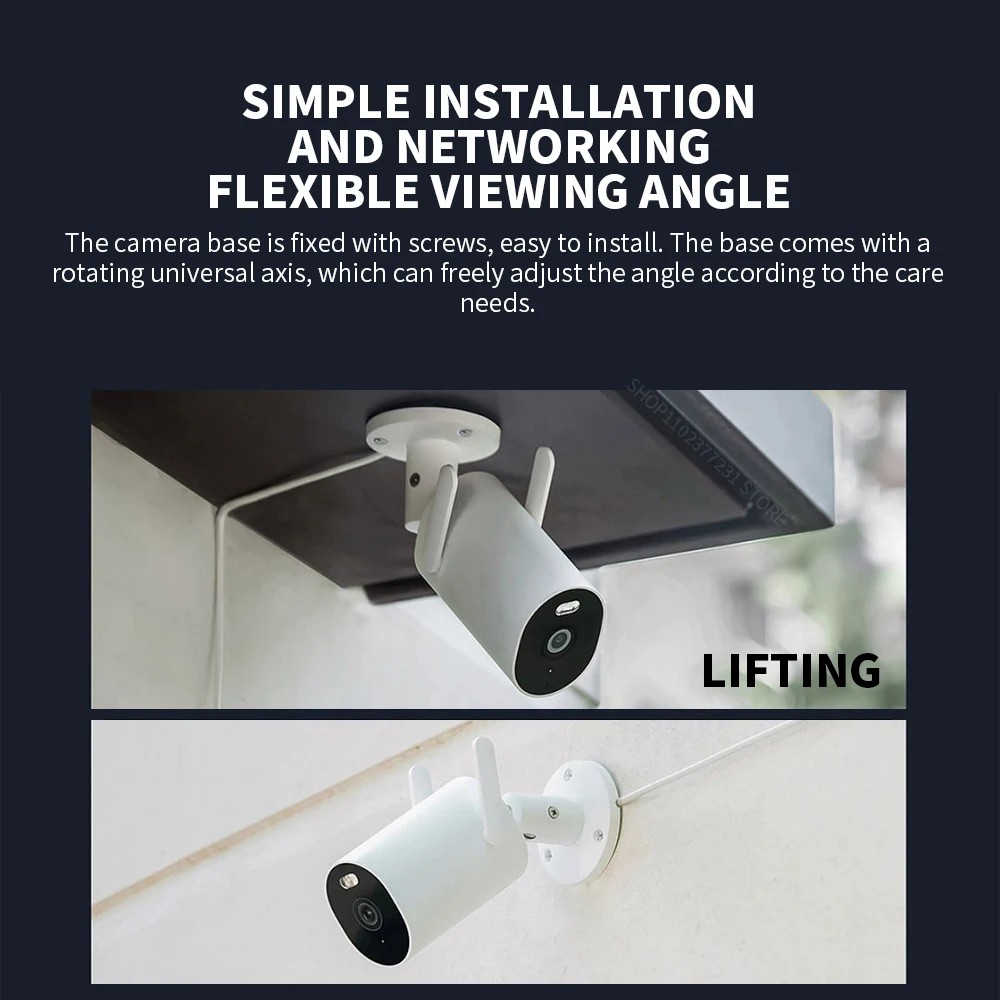 샤오미 야외 카메라 AW300 IP66 2K IP66  - Home Security Camera Xiaomi 리뷰 및 가격