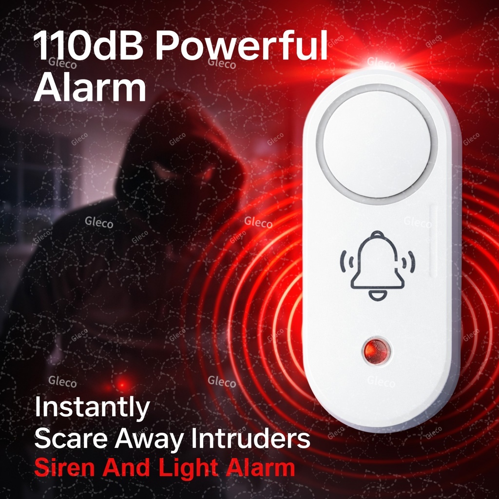 옵션으로 진동 감지 사운드 스트로브 라이트가 포함된 지 - Home Security Lights 리뷰 및 가격