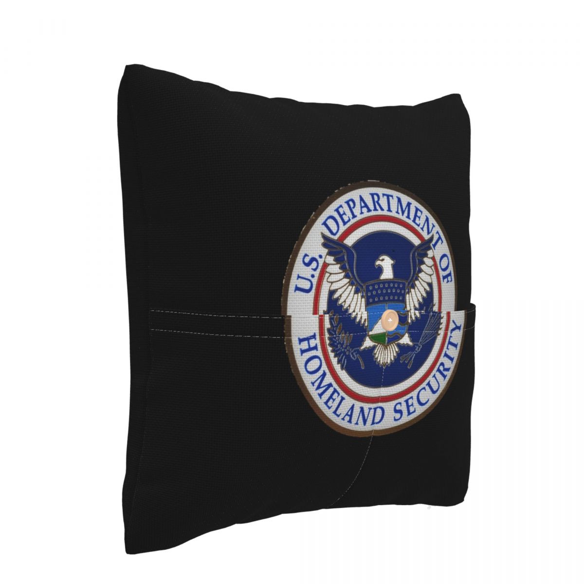 DHS - 국토안보부 스퀘어 리넨 베개 커버 쿠션 커버 - Home Security Department Us 리뷰 및 가격