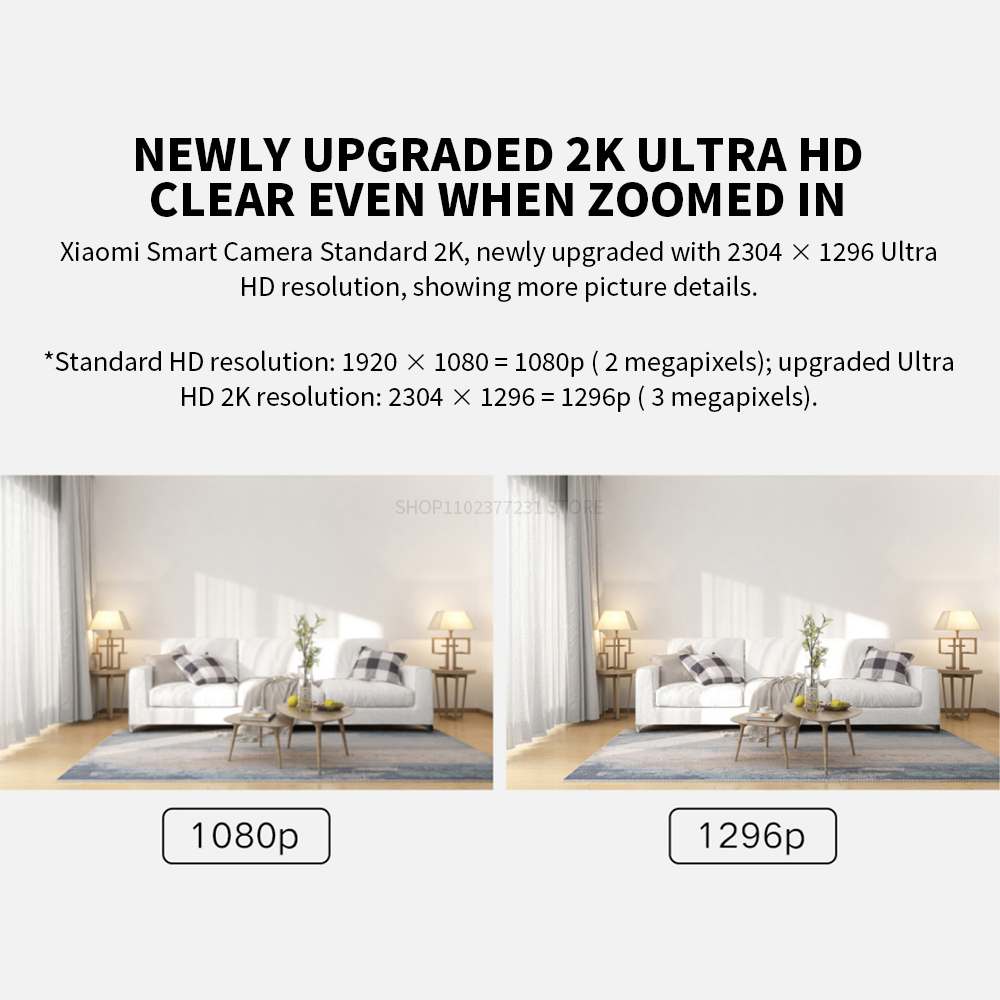 샤오미 스마트 IP 카메라 스탠다드 에디션 2K HD  - Home Security Camera Xiaomi 리뷰 및 가격