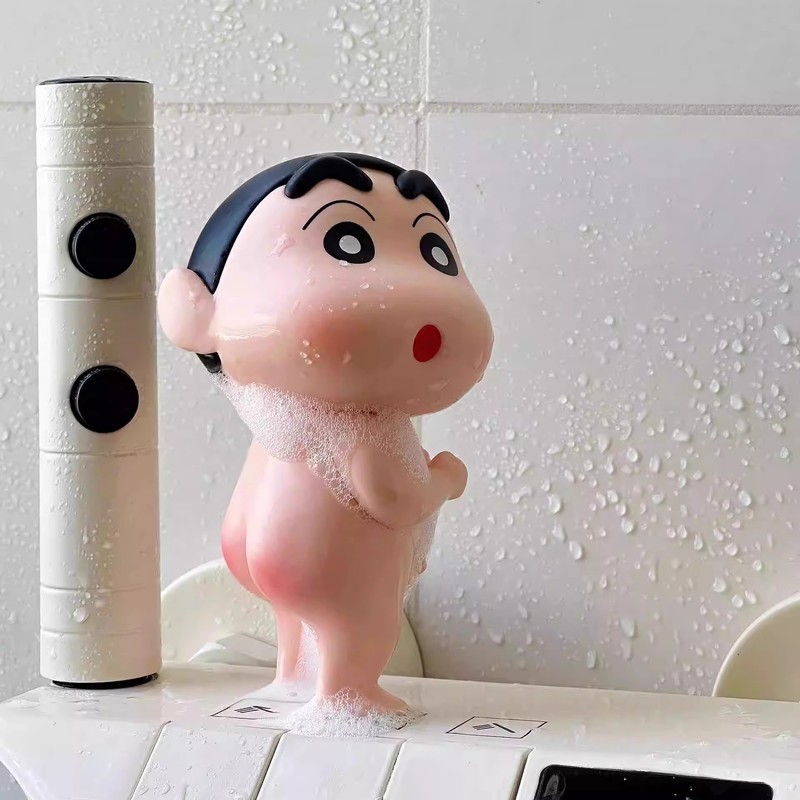 목욕 크레용 신짱 귀여운 장식 욕실 세면대 액세서리 홈 - Home Security Movie 리뷰 및 가격