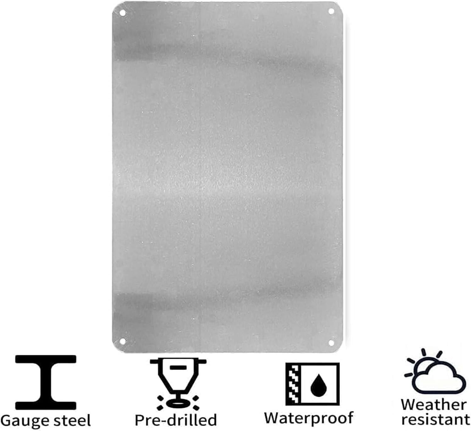 재미있는 보안 카메라 경고 표지 - 