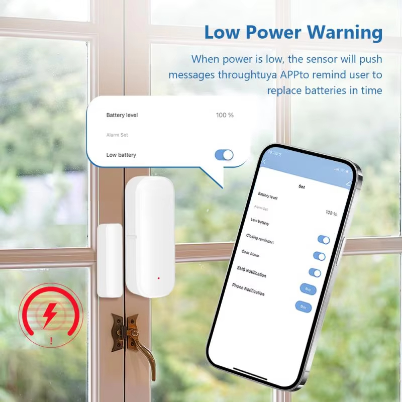 ZigBee 도어 윈도우 센서 게이트 개방 감지기 Tu - Home Security Lights 리뷰 및 가격