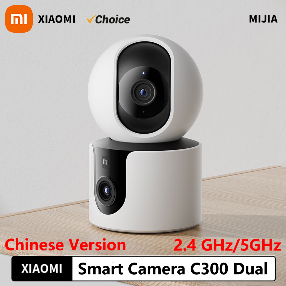 샤오미 스마트 카메라 C300 듀얼 렌즈 PTZ 360 - Home Security Camera Xiaomi 리뷰 및 가격
