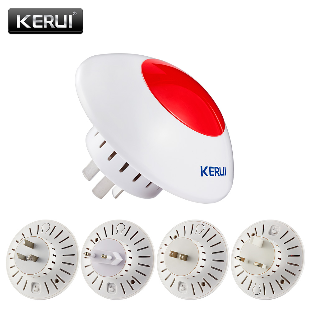 KERUI J009 시끄러운 실내 사이렌 무선 깜박이는 - Home Security Lights 리뷰 및 가격