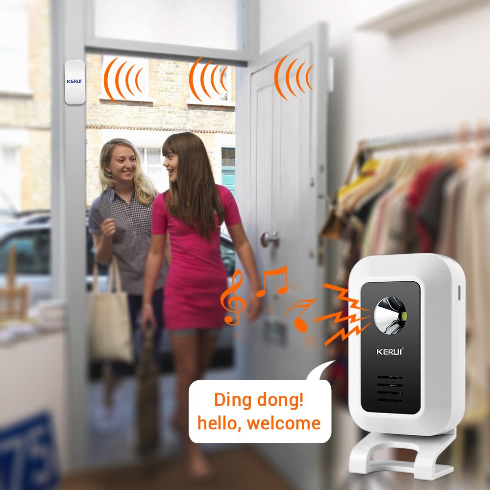 KERUI M7 웰컴 모션 센서 보안 경보, 32 곡  - Home Security Lights 리뷰 및 가격