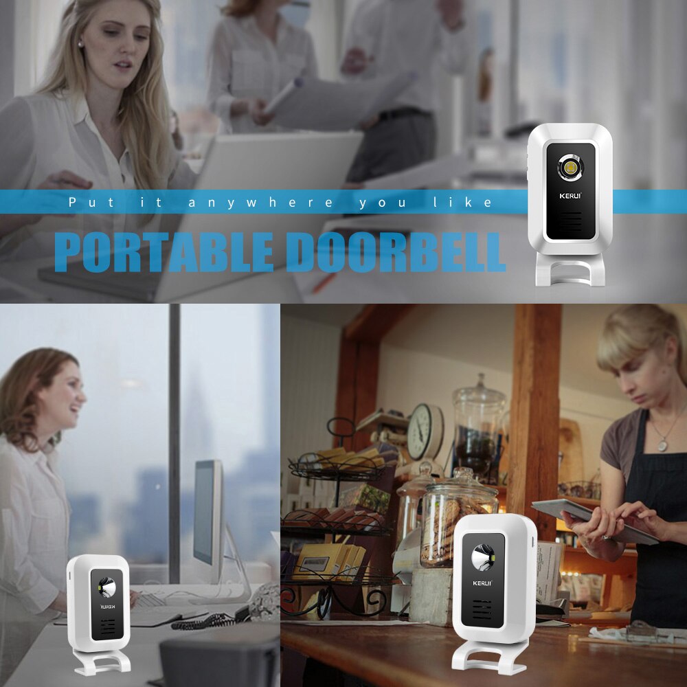 KERUI M7 웰컴 모션 센서 보안 경보, 32 곡  - Home Security Lights 리뷰 및 가격