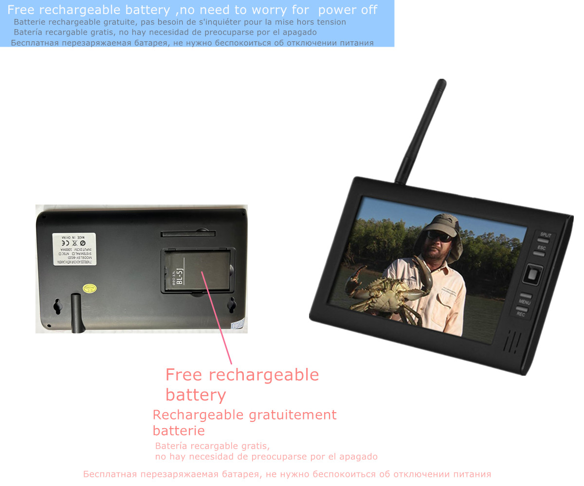 LCD CCTV 보안 시스템 와이파이 무선 카메라 비디 - Home Security Systems 리뷰 및 가격