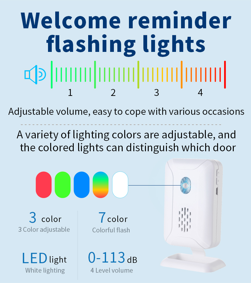홈 보안 무선 모션 센서 초인종 36 차임 적외선 감지 - Home Security Lights 리뷰 및 가격